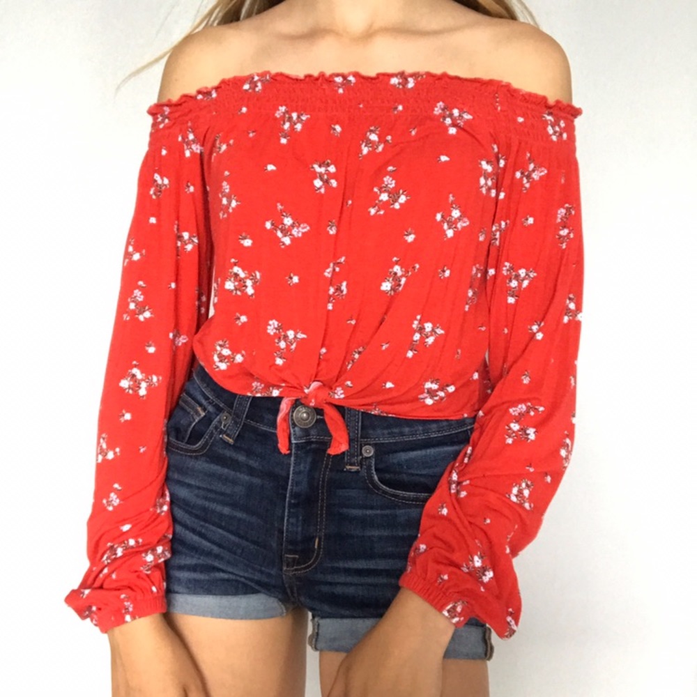 H&M off the shoulder blouse
